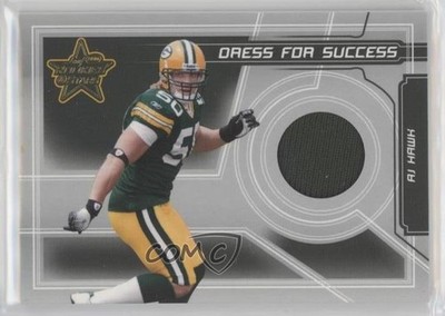 2006 Leaf Rookies & Stars Dress For Success Jerseys 35/100 AJ Hawk #DS-3 RC 0x5h