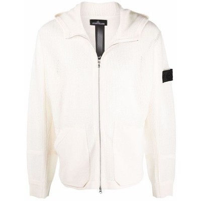 Stone Island Shadow Project Hoodie Zip Ivory Farbe 76195091C V0099 52912352 [U]