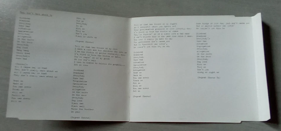 Michael Jackson - They Don´t Care About Us -Remix Maxi CD 1996 Blue Cover - Moby - Bild 3 von 4