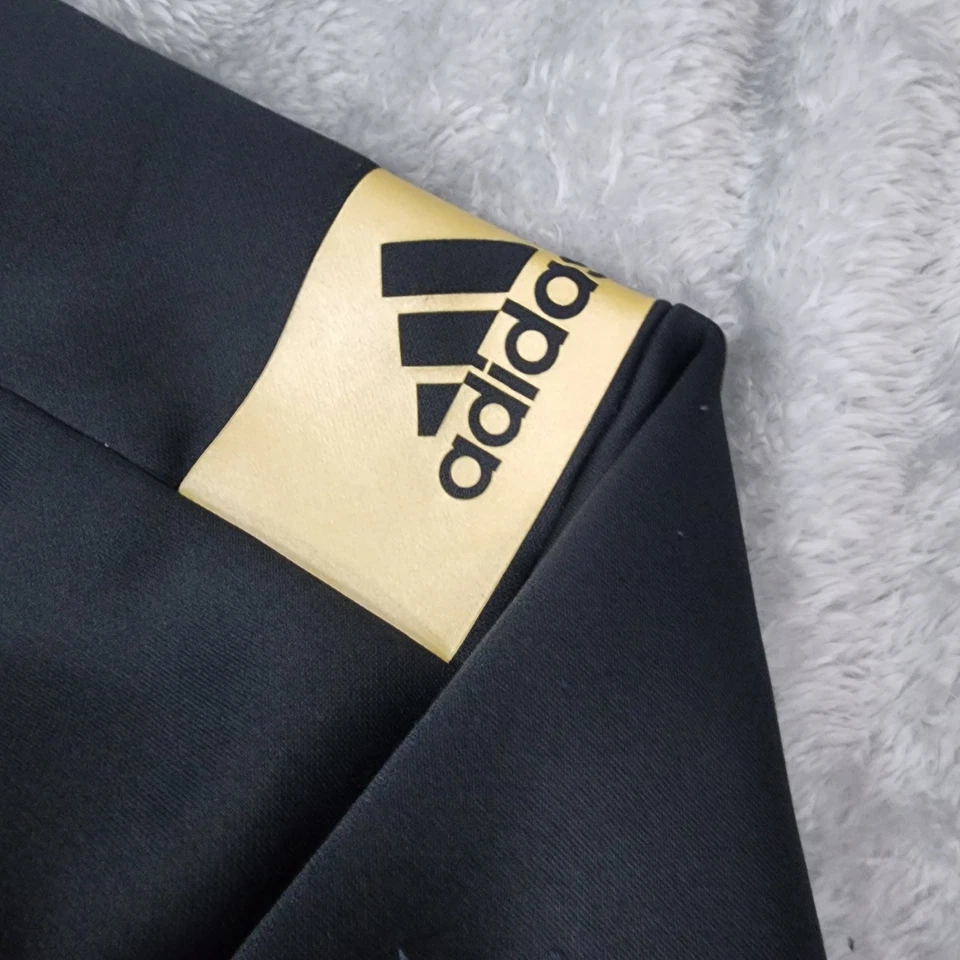 Vegas Golden Knights Sudadera Para Hombres Grande NHL Hockey Adidas Cremallera Bolsillo Dorado Foto 3 de 4