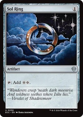 Sol Ring () U Commander: Lorwyn Eclipsed 58 NM