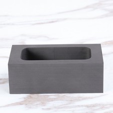 85 X45x30mm Graphite Mold Melting Crucible Casting Mould Refining Scrap Bar
