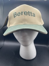 BERETTA CAP / HAT Green  Khaki ONE SIZE - NWT hunting Outdoors