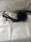 Sam Edelman Feathered Dress Heels  Size 5 W/box & dust bag  — photo 6