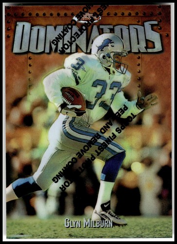 1997 Finest #211 Glyn Milburn Refractors - Picture 1 of 2
