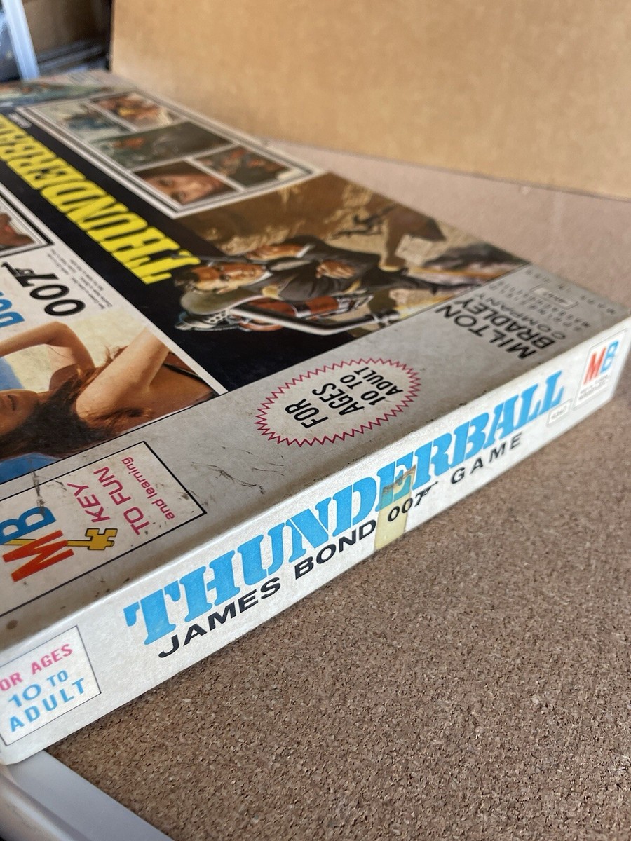 1965 Milton Bradley James Bond 007 Thunderball Game 1965 Milton Bradley James Bond 007 Thunderball Game