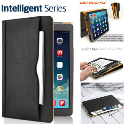 For iPad Pro 11'' 2018 Wallet Case Folio Leather Flip Smart Cover Auto Wake/Sleep
