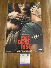 ‘Evil Dead Rise’ Signed Autograph 12x18 Photo ‘Alyssa’ ‘Lily’ ‘Lee’ ACOA