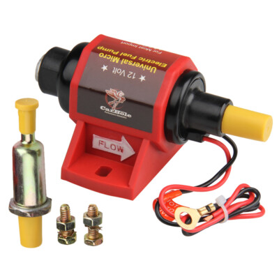 Universal 42S Low Pressure 2-3.5PSI Micro Electric Fuel Pump Polymer Gasoline US