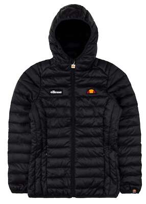 Ellesse Damen Puffer Jacket Lompard Padded Jacket Anthrazit Schwarz