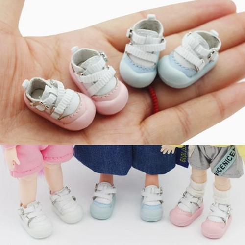 Moda Ocio Zapatos Deportivos para Muñecas 1/12 BJD para Muñecas 1/11 OB11