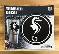 Seahorse Tumbler Decal Sticker Gift Ocean Aquarium Wild Marine Animal Beach