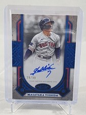 2024 Topps Tier One Masataka Yoshida Prime Proformers Auto Blue /99