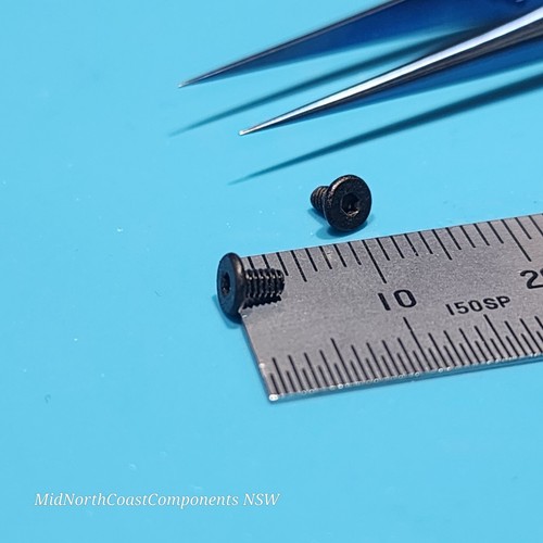M2 x 3mm Hex Socket Wafer Head Low Profile Laptop / PC Screws 304 Stainless - Bild 2 von 3