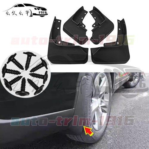 For 18-2021 Jeep Compass 4pcs ABS black Splashproof Fender Accessories