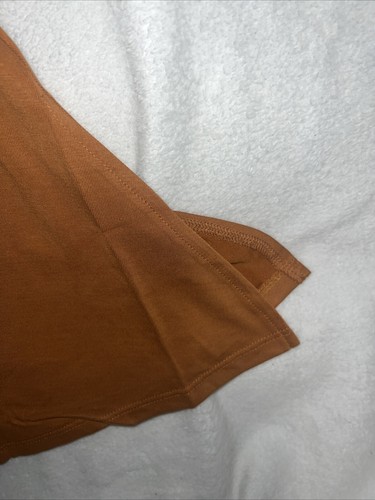 Lularore Perfect T Tunic Jersey Shirt Solid Bronze Brown Medium 12-18 Modal ❤️ - Picture 4 of 12