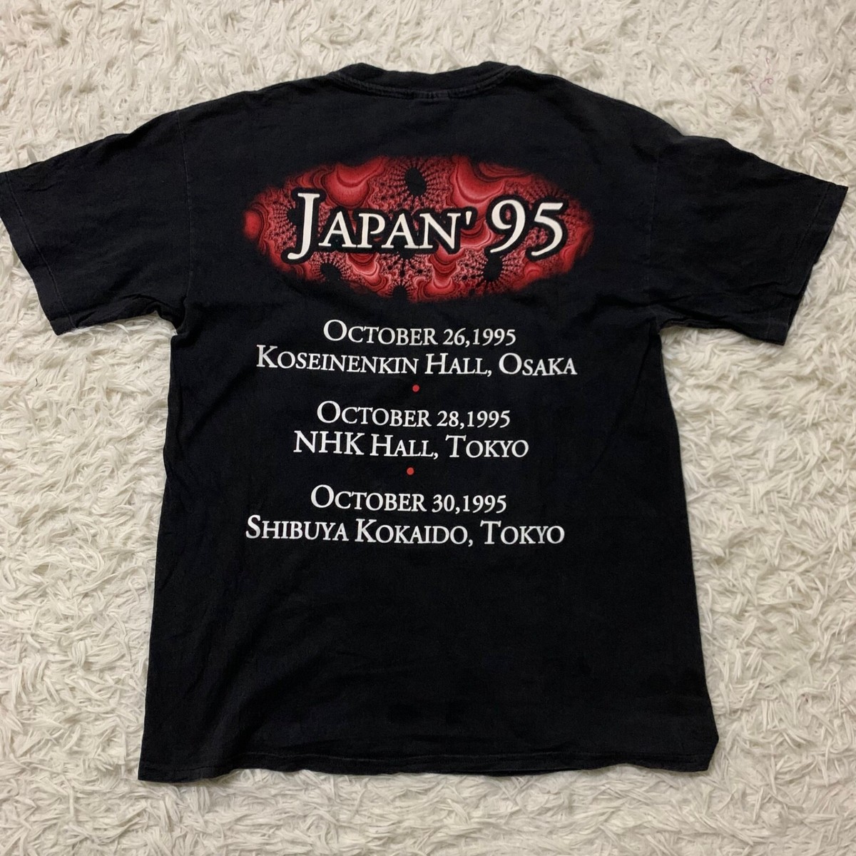 Dream Theater 1995 japan tour tシャツ ビンテージ Dream Theater 1995 japan tour tシャツ ビンテージ
