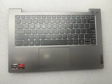 Lenovo ThinkBook 14 G2 ARE palmrest touch pad keyboard w fingerprint scanner