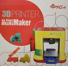 XYZ 3D PRINTER Da Vinci Mini Maker- NEW- OPEN BOX.