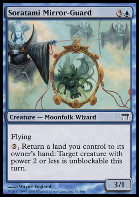 Magic the Gathering MTG Soratami Mirror-Guard (87) Champions of Kamigawa   LP