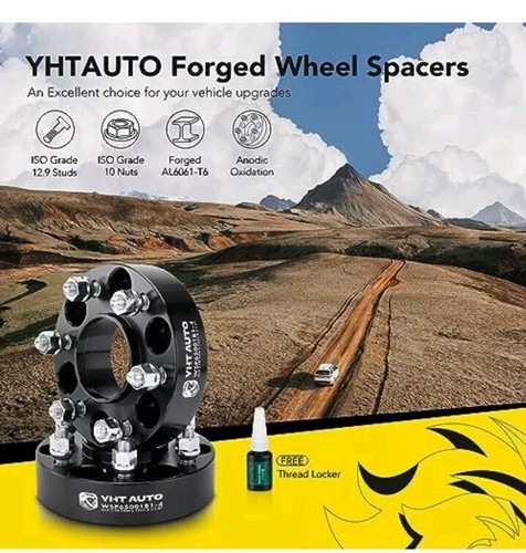 YHTAUTO 6x5 Hubcentric Wheel Spacers 1.5 inch Fits Chevrolet, GMC, Buick - Picture 4 of 4