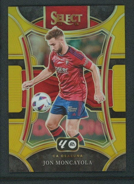 2023-24 JON MONCAYOLA 03/10 PANINI SELECT LA LIGA GOLD MEZZANINE