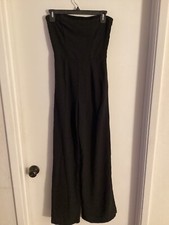 Women NWT "Wild Fable" blk strapless/straps jumpsuit. Size XS. Reg. 35.00