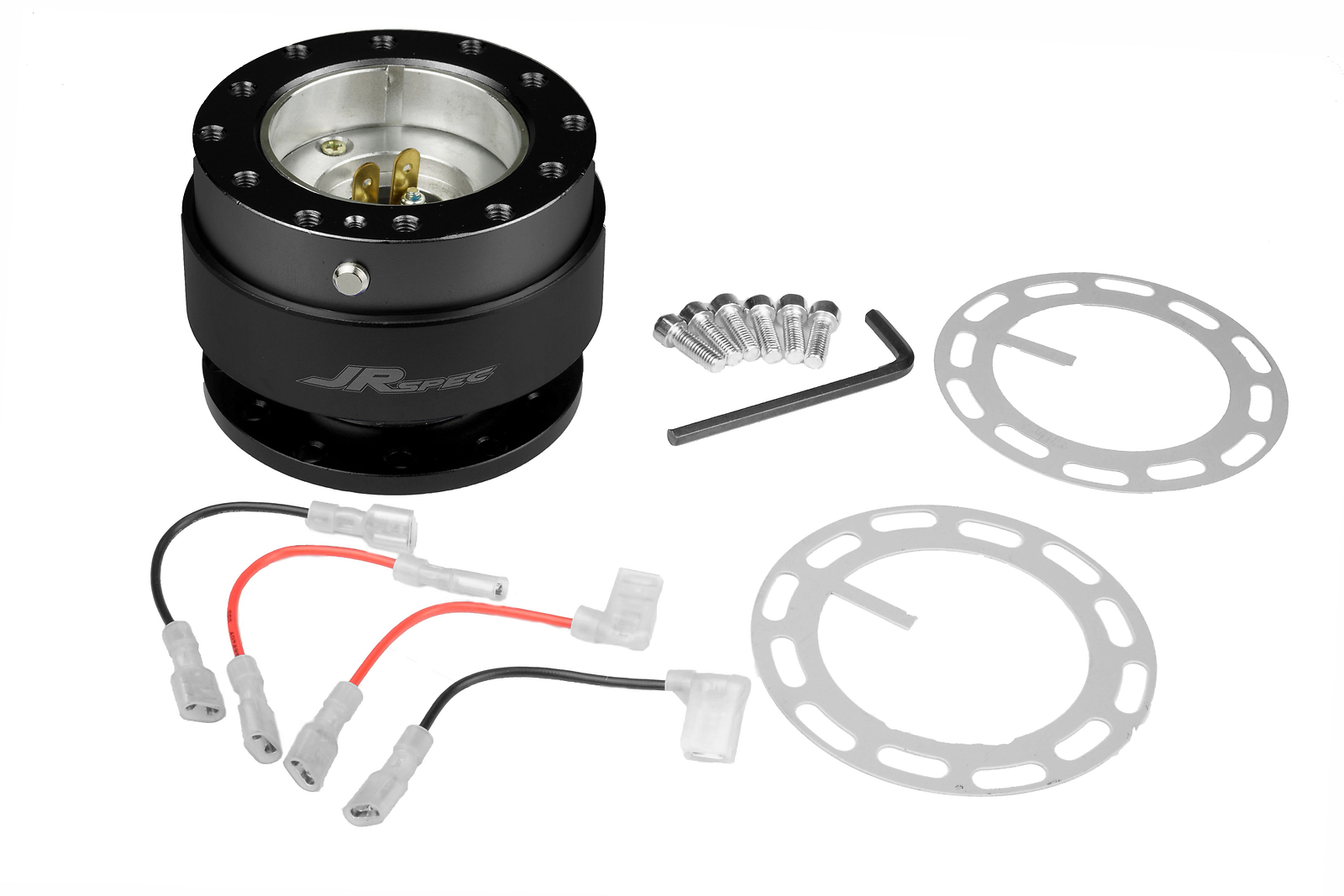 Adattatore mozzo sgancio rapido volante JRspec Quick Release nero