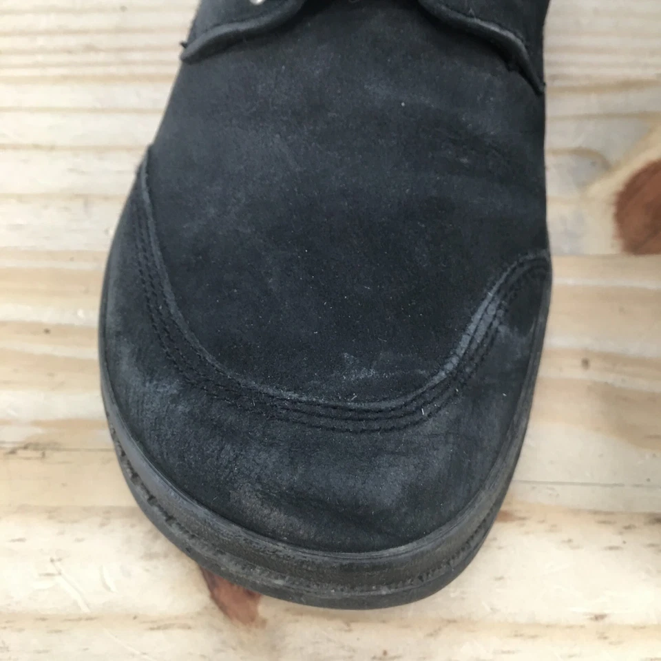 Easy Spirit Shoes Womens 8.5 M Tracery Casual Sneakers Black Suede Lace Up - Image 4 of 4