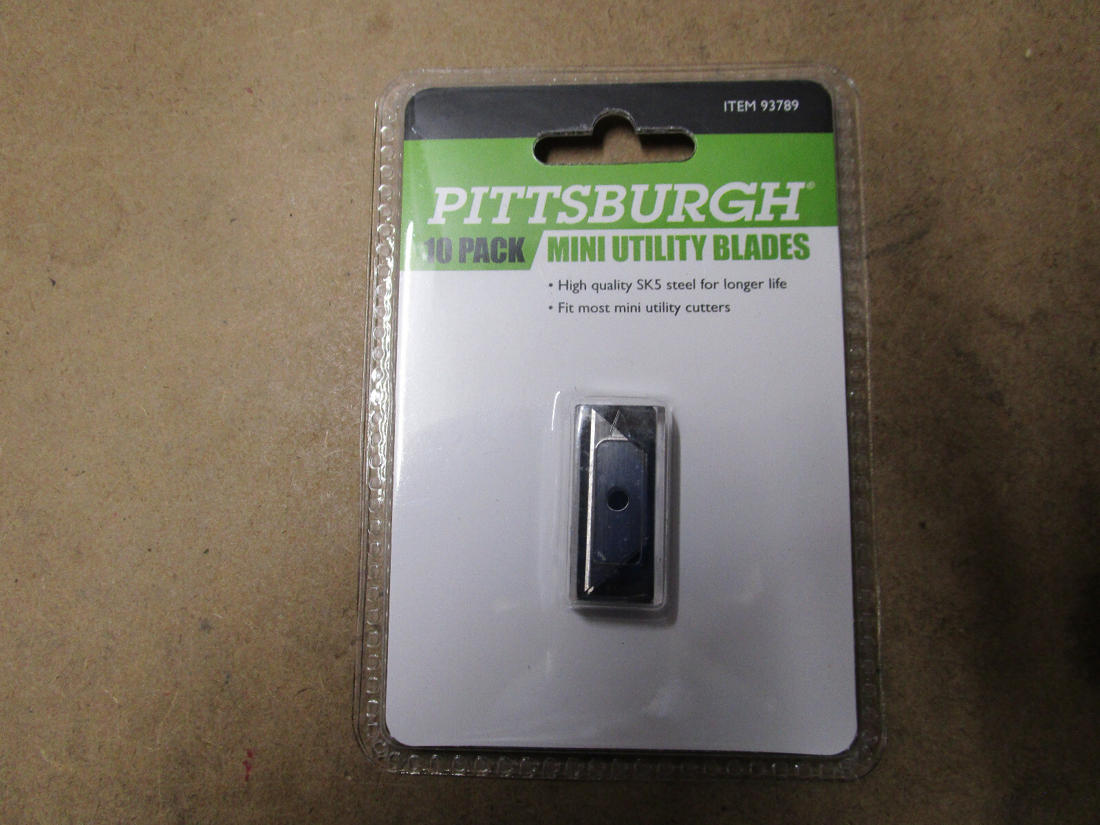 Pittsburgh Mini Utility Knife Replacement Blade 10 Pack for sale online