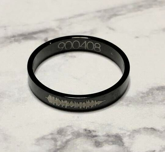 SHINee Jonghyun Sonic Ring Some Moments Birthday BD #6 Black