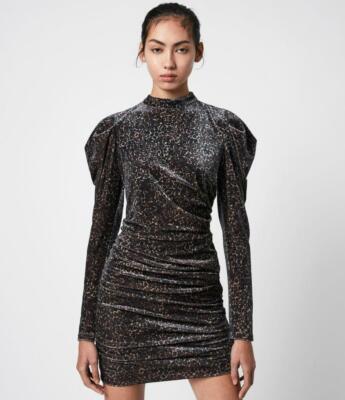 All Saints Daphne Lee Velvet Feel Dress Umber Brown Size 12 BNWT 199 BNWT | eBay All Saints Daphne Lee Velvet Feel Dress Umber Brown Size 12 BNWT 199 BNWT | eBay