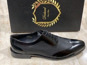 Deckard Men\'s Black Leather Oxfords Dress Shoes US Size 8 EU 41 Amazon.com | Men main image 2