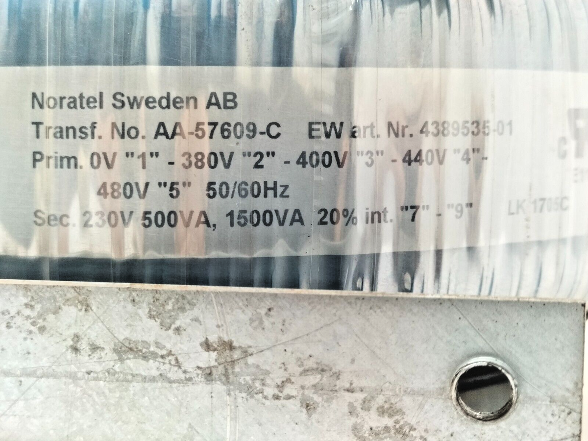 NORATEL AA-57609-C TOROIDAL TRANSFORMER 4389535-01 | eBay