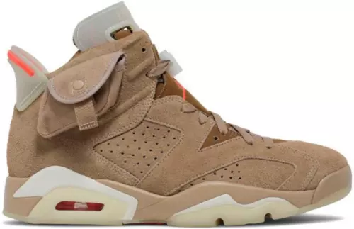 Jordan 6 Retro x Travis Scott Mid British Khaki