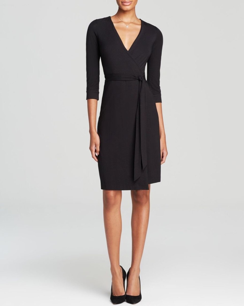 Diane von Furstenberg DVF Julian Wrap dress 3/4 sleeve BROWN PERECT Size 0 Diane von Furstenberg DVF Julian Wrap dress 3/4 sleeve BROWN PERECT Size 0