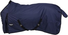 Winter Horse Blanket - HeavyWeight Turnout - 1200D-300 Gr 69" - 84" - Navy Blue