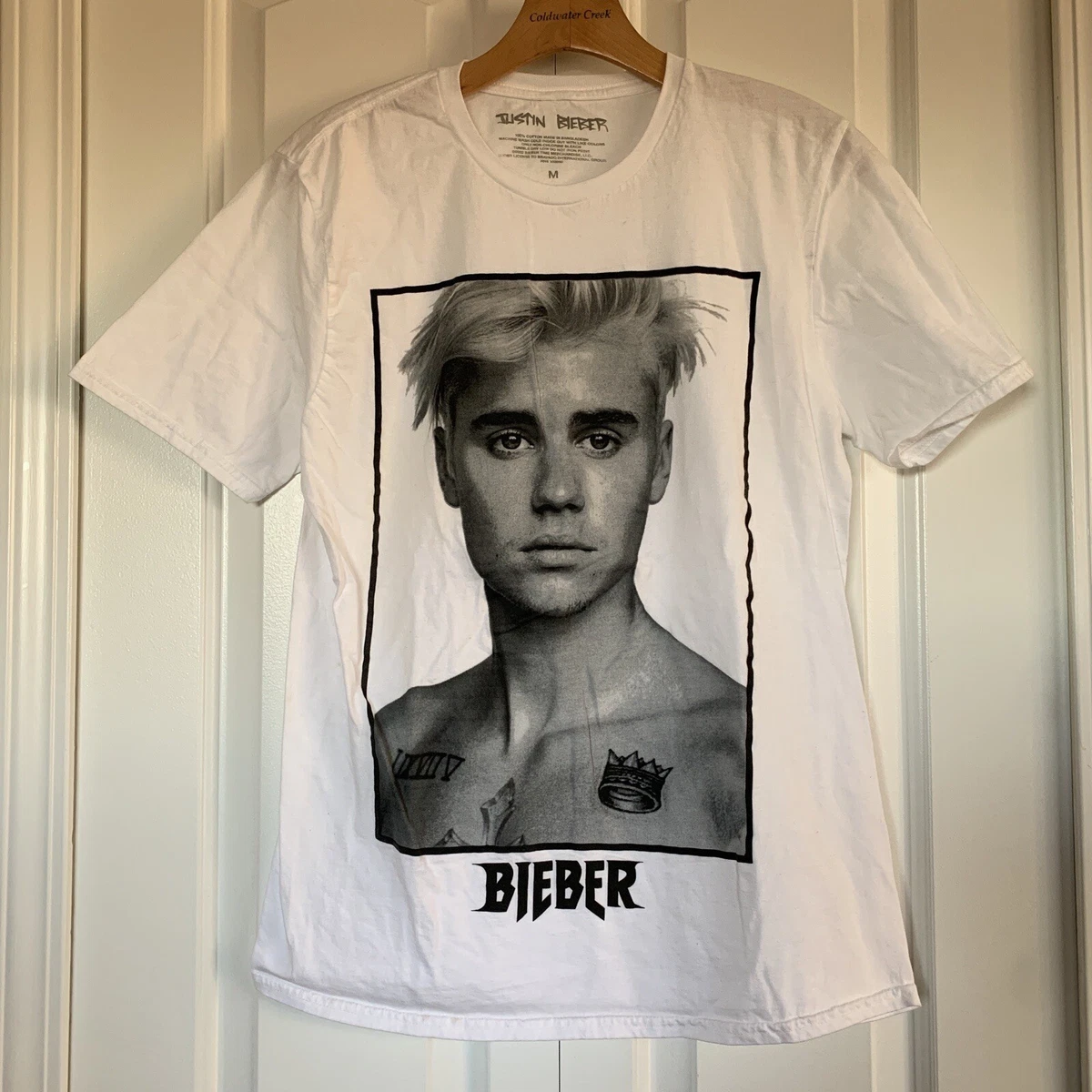 Justin bieber best sale t shirt
