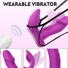 Wiggling Vibrating Panties Wireless Remote Control Underwear Women Panties Toy