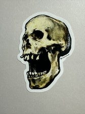 Skull Sticker  Gloss Outdoor/indoor High Quality Thick Vinyl 