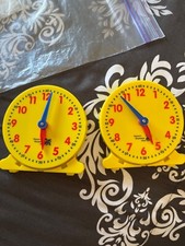 Learning Resources LER 2095 12 Hour Clock 5 Inch B5140500107