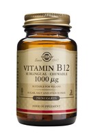 Solgar, Sublingual Vitamin B12 1000 Mcg, 250 Nuggets Sublingual Chewable Non-gmo Solgar, Sublingual Vitamin B12 1000 Mcg, 250 Nuggets Sublingual Chewable Non-gmo