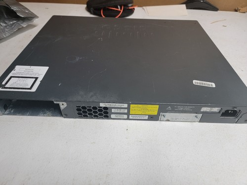 Cisco WS-C2960X-48LPD-L 48-Ports GigE PoE+ & 2 x 10G SFP+*Read Description - Picture 3 of 4