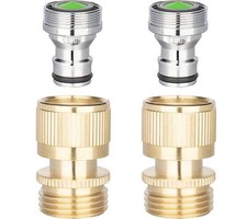 Kitchen Quick Connect Faucet AdapterPortable Washer Adapter Bathroom Sink Fau...