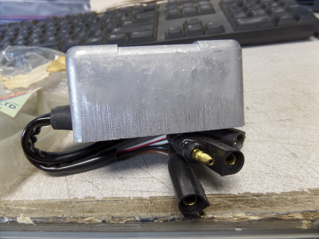 NOS Yamaha Hitachi T1A01 CDI Unit Assy 1974 - 1975 MX175 455 NOS Yamaha Hitachi T1A01 CDI Unit Assy 1974 - 1975 MX175 455