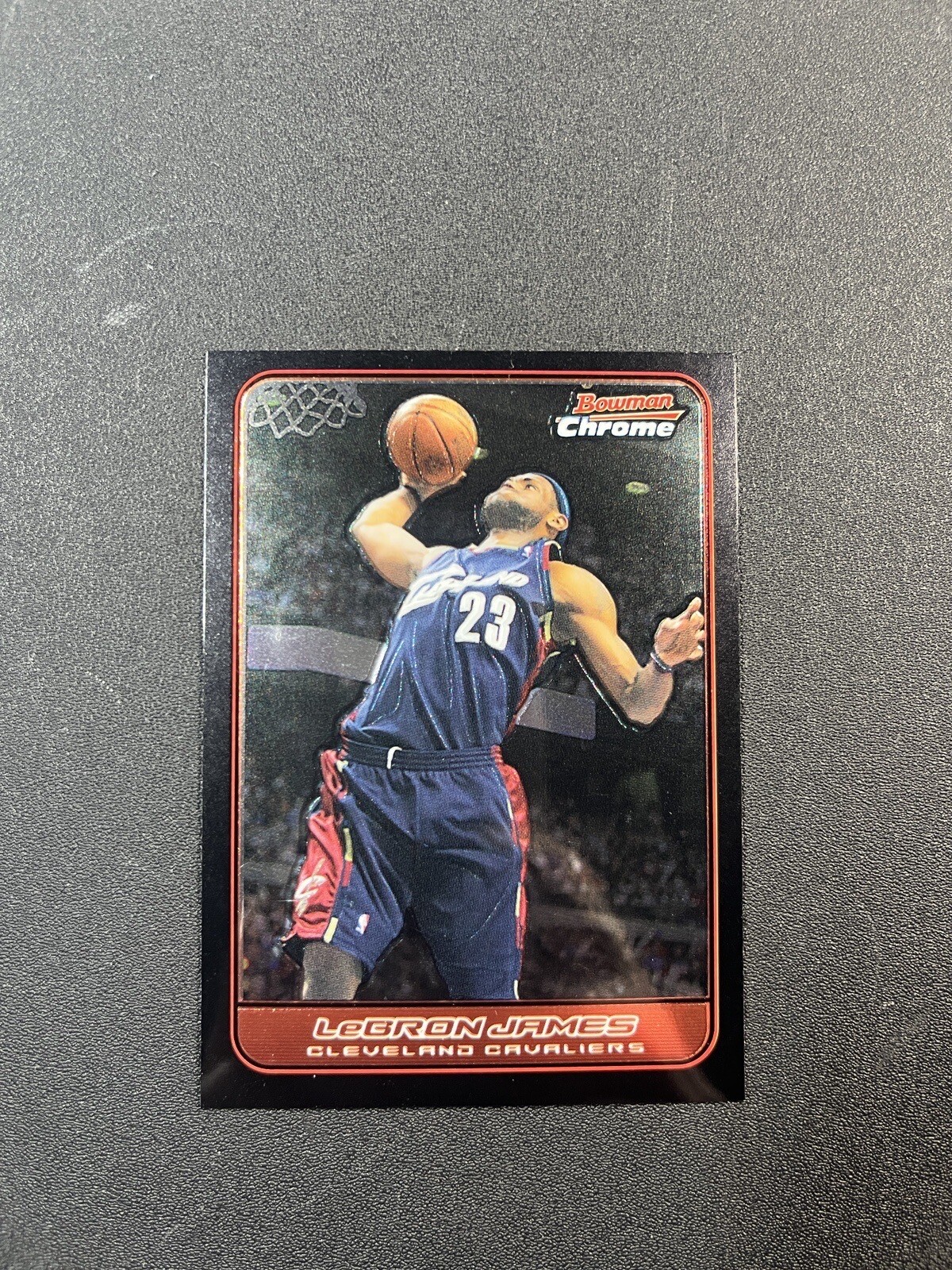 2006-07 Bowman Chrome #22 LeBron James Cleveland Cavaliers BK30