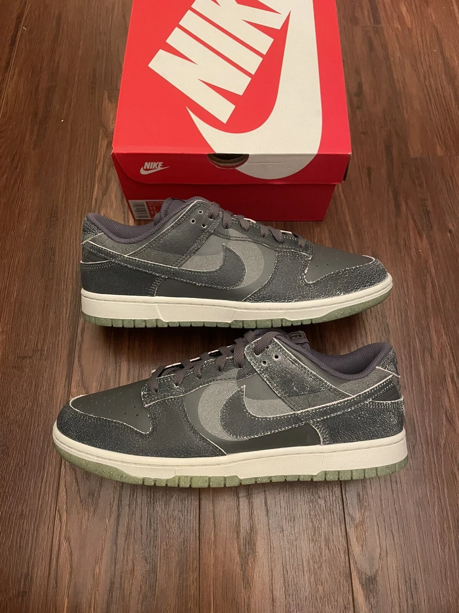 Nike Dunk Low Retro Halloween Iron Grey Scream Green DQ7681-001 Men Size 11 DS