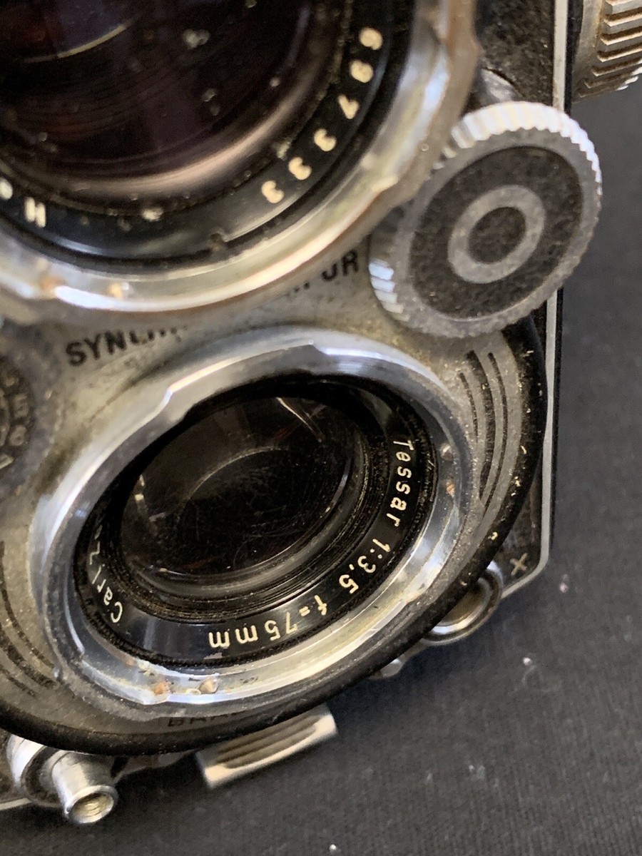 VTG Rollei Rolleiflex Franke & Heidecke TLR 3.5 Camera Zeiss