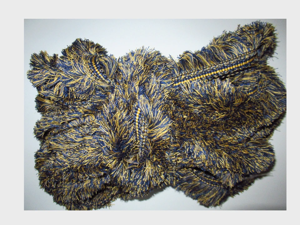 11,50 METRES DE GALON ANCIEN A FRANGES-PASSEMENTERIE DE LYON-N°RO38 - Photo 3/3