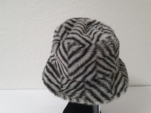 KANGOL Faux Fur Bucket Hut Casual Mütze Anglerhut Fischerhut Kunstfell Flauschig - Bild 23 von 27